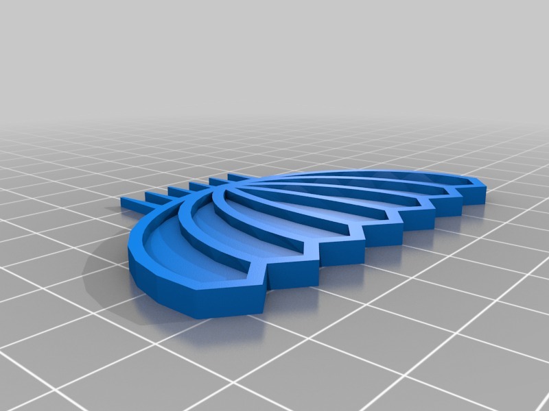 Miniatura 3 do modelo 3D Movember Stache Combs