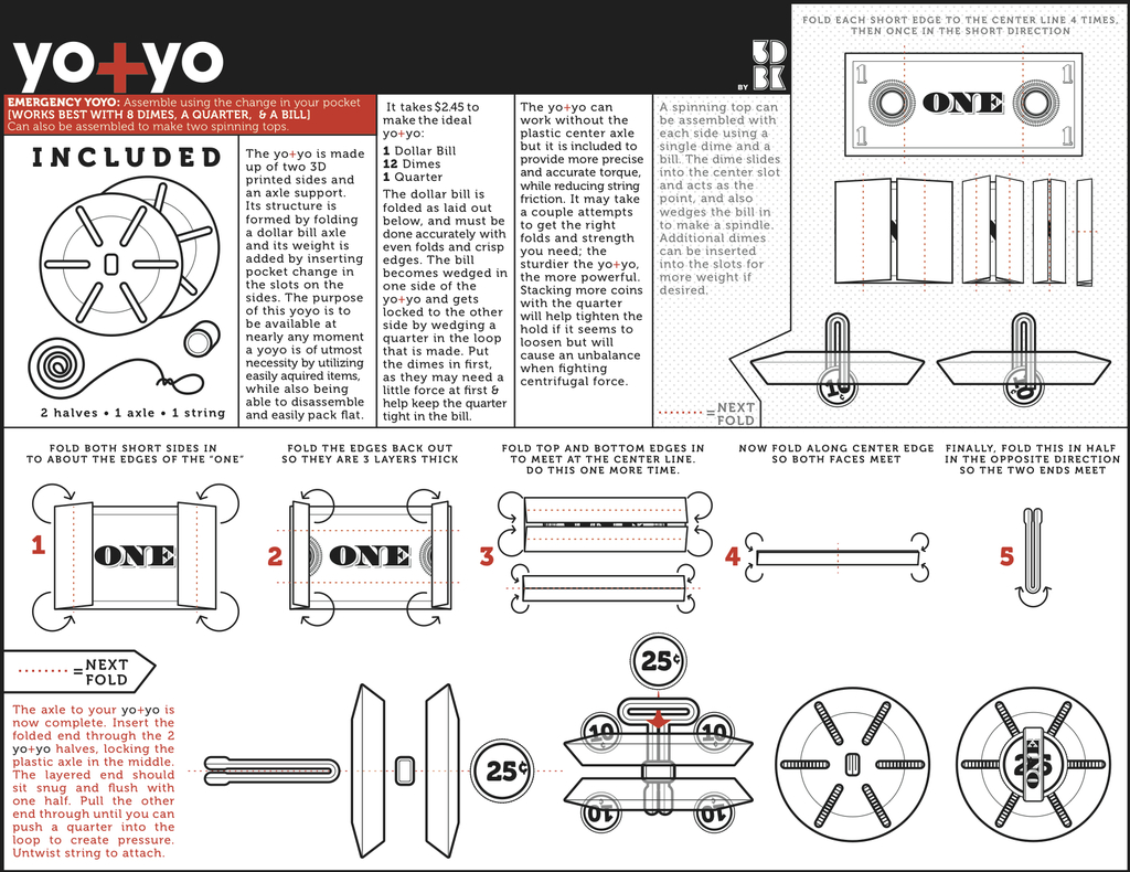 YO+YO Emergency YOYO by 3DBrooklyn Download free STL model