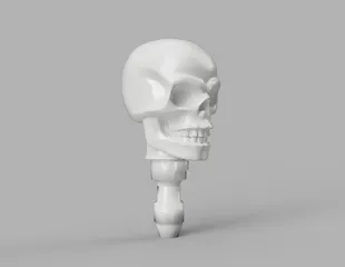 Playmobil Head Heroic Skull