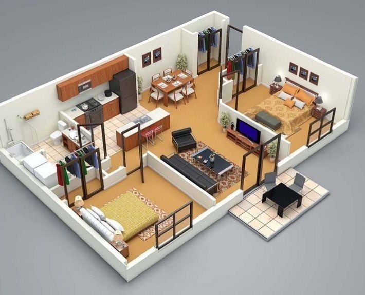 1:24 Home Floorplans (Playmobil)