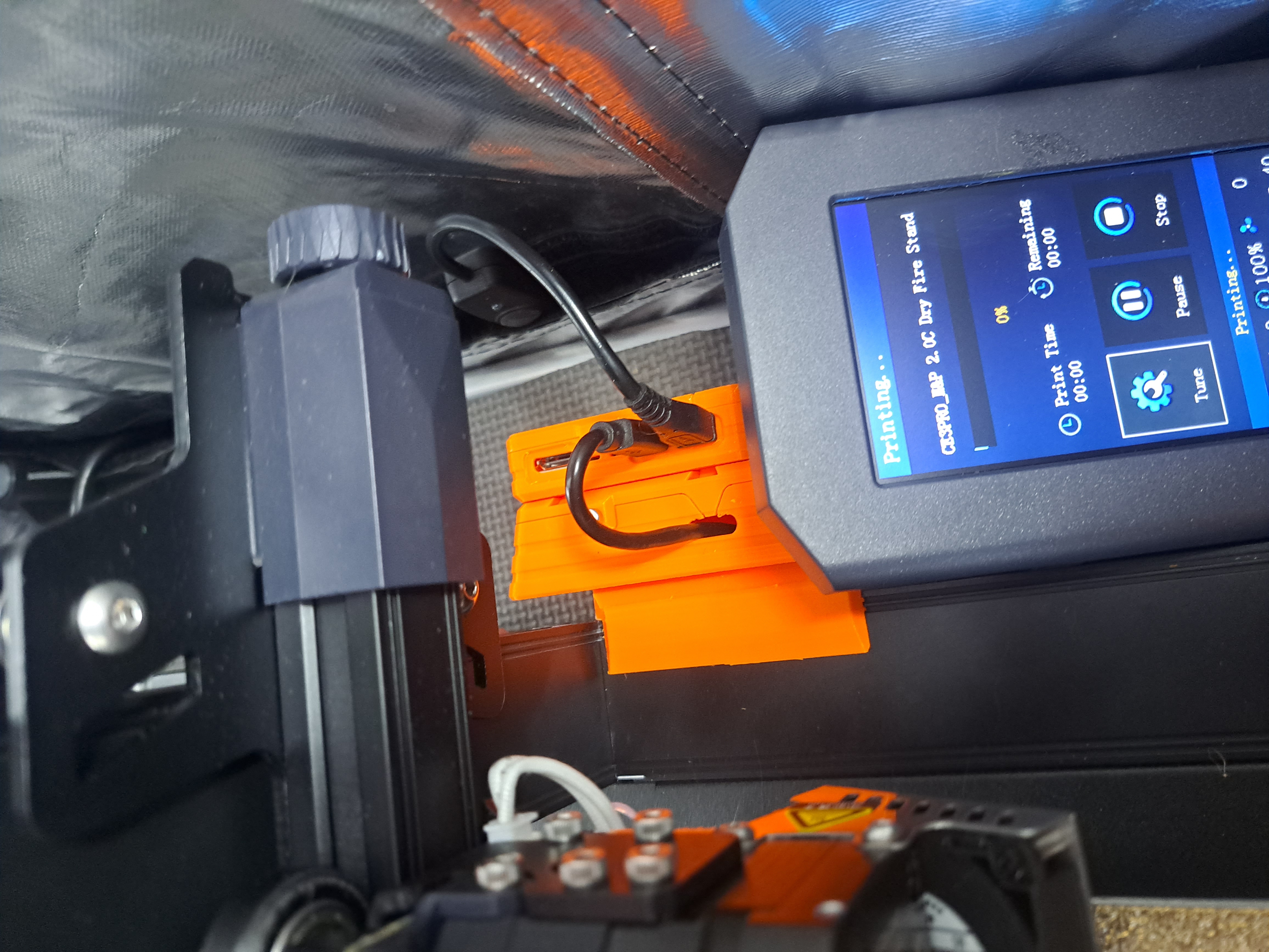 Octopi Box - Raspberry Pi Zero 2 W & Wire Routing Module for the Ender 3 S1