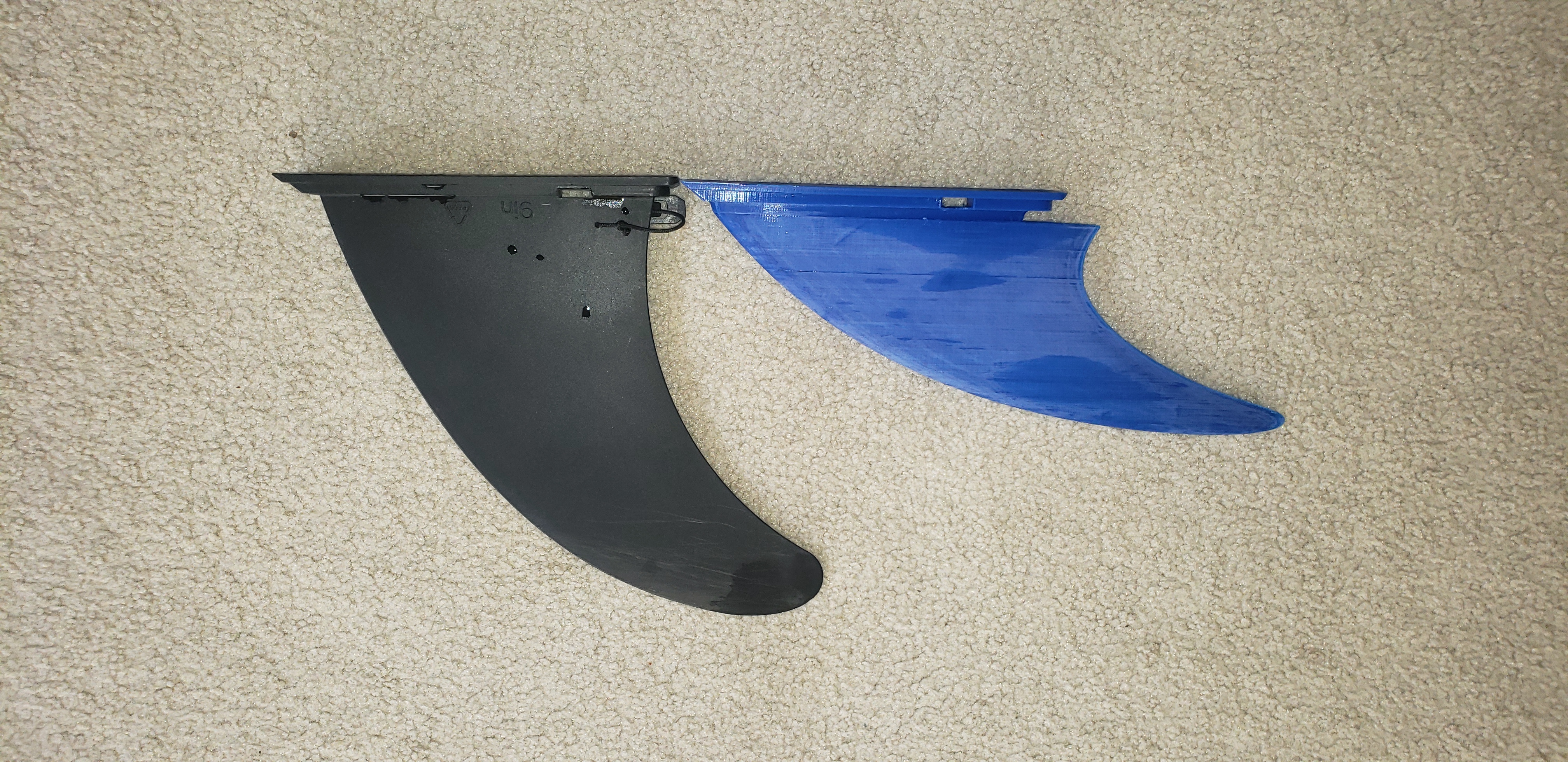 Low profile Stand Up Paddleboard SUP fin