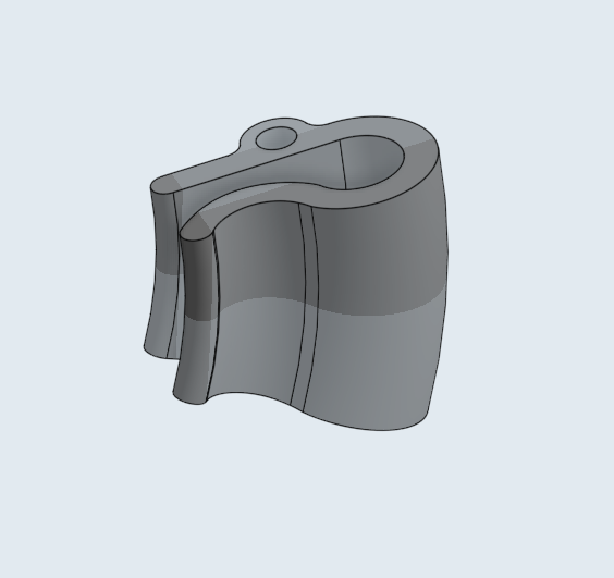 Filament clip - mini curved