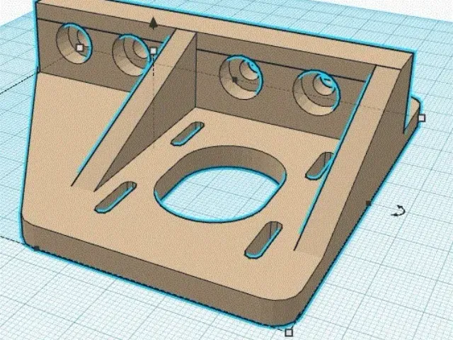 Tevo Tarantula - reinforced Z motor mount