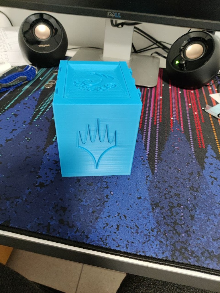 Modular MTG Magic the Gathering commander deck box by shir raiter