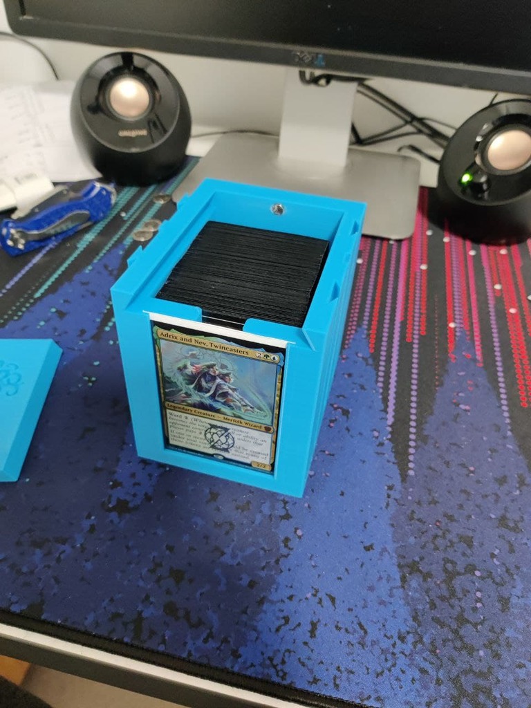 Modular MTG Magic the Gathering commander deck box by shir raiter