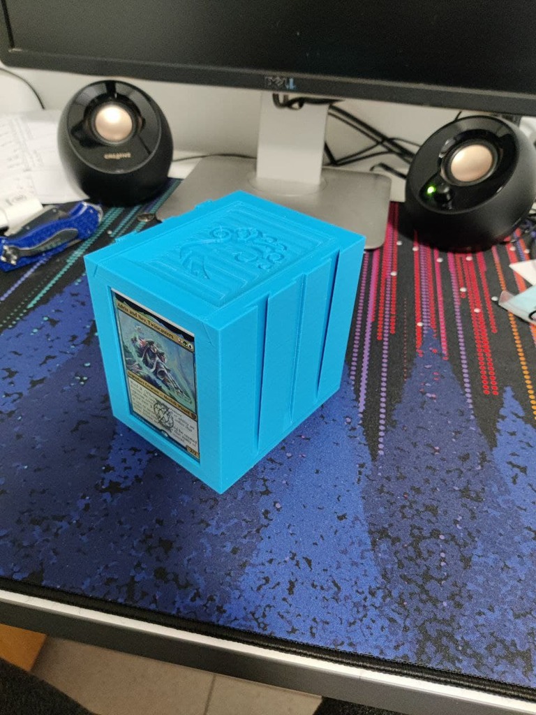 Modular MTG Magic the Gathering commander deck box by shir raiter