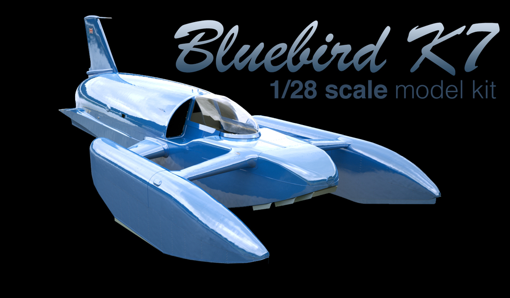 Bluebird K7 Hydroplane Model Kit