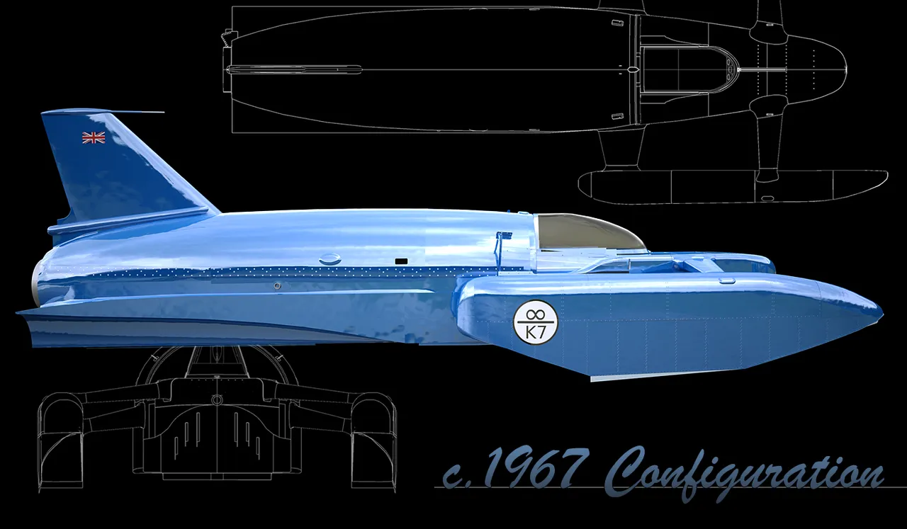 Bluebird K7 Hydroplane Model Kit by CASE WESTERN | Download free