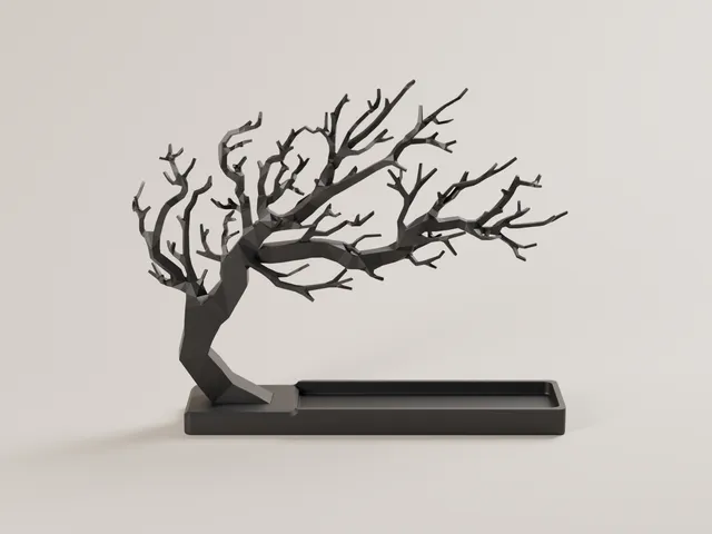 Windswept Jewelry Tree
