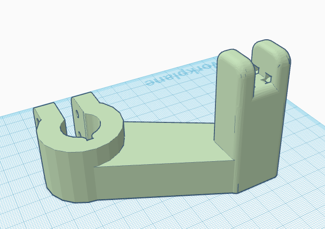 Hotbed Strain Relief for Ender 5 Plus