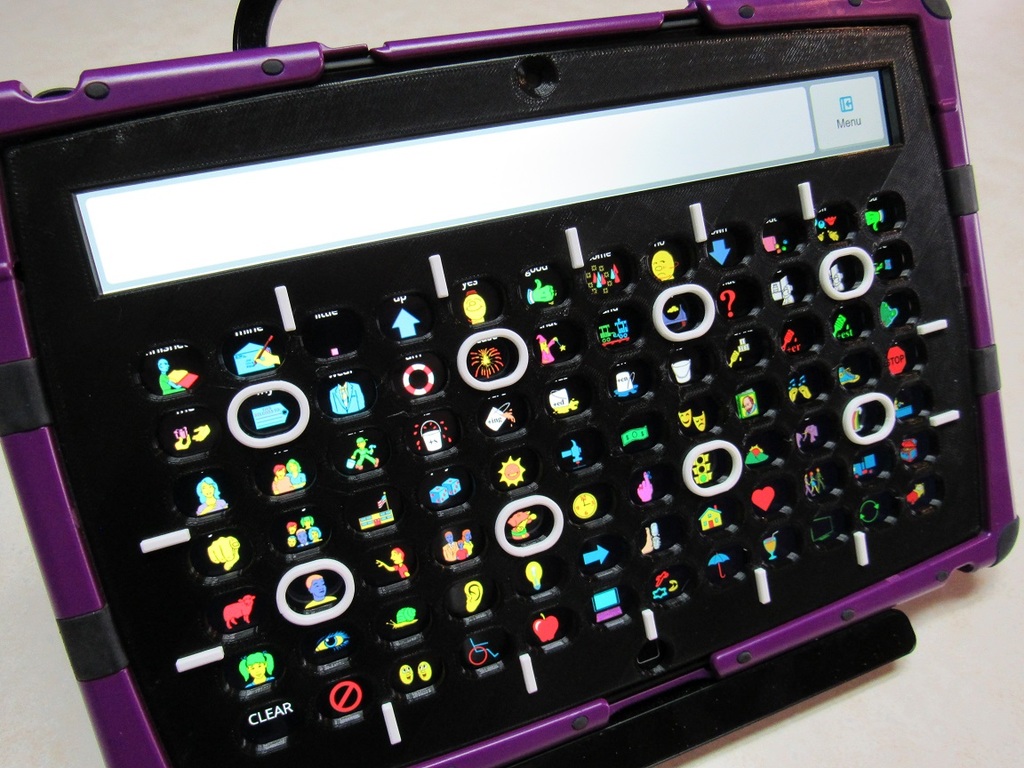 Lamp Words For Life VI Keyguard by Volksswitch Download free STL