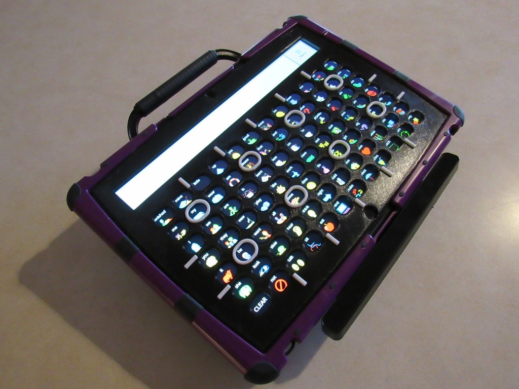 Lamp Words For Life VI Keyguard by Volksswitch Download free STL