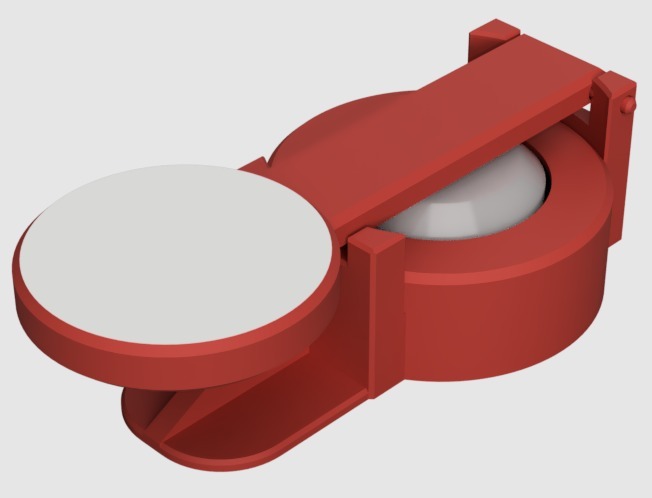 Echo Button Mount with Lever Arm