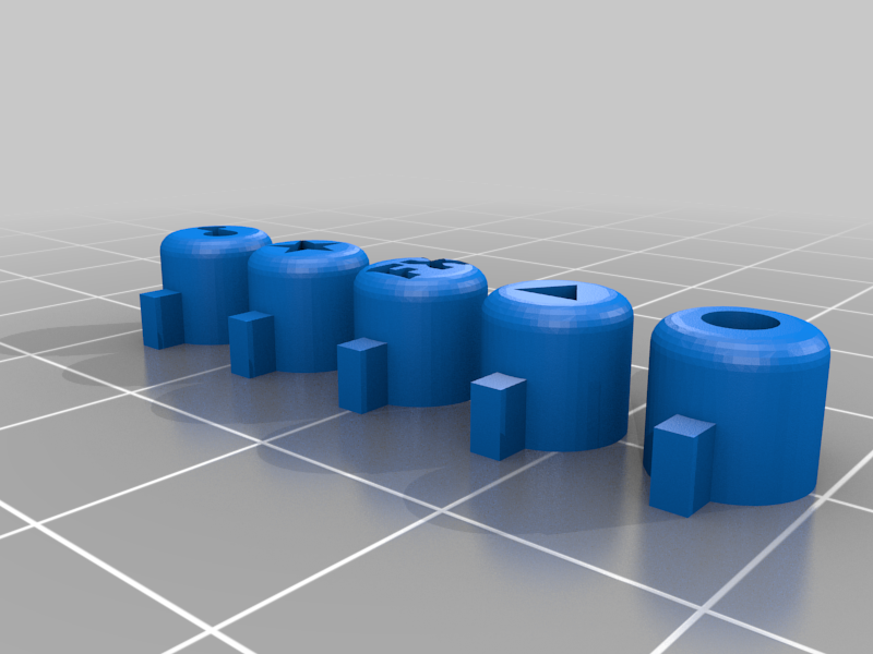 Miniatura 5 do modelo 3D Pocket Operator Button Labels