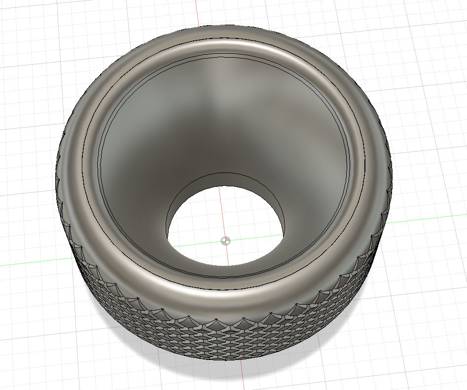 Miniatura 2 do modelo 3D 810 Knurled Driptip