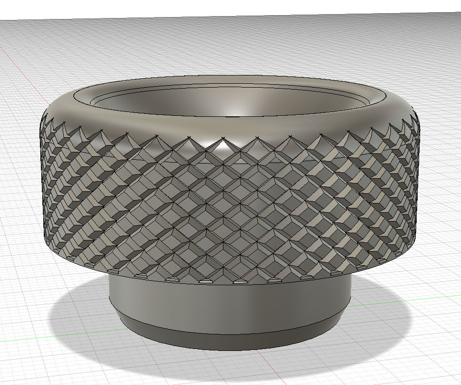 Miniatura 3 do modelo 3D 810 Knurled Driptip