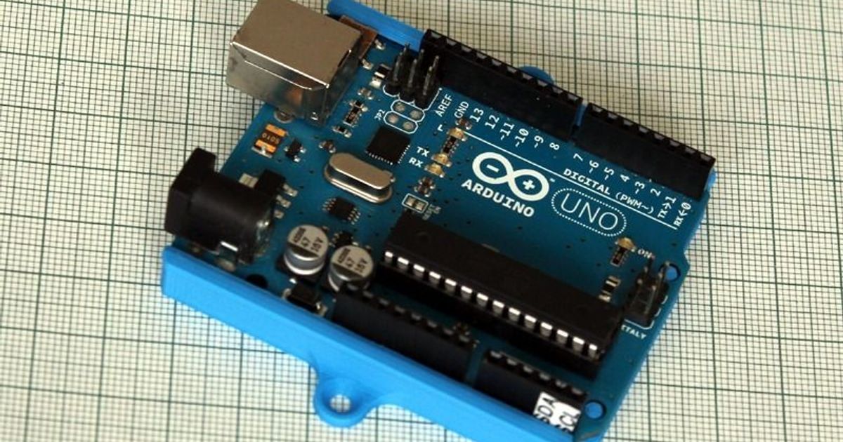 Arduino Uno Mounting Plate by Chris Download free STL model