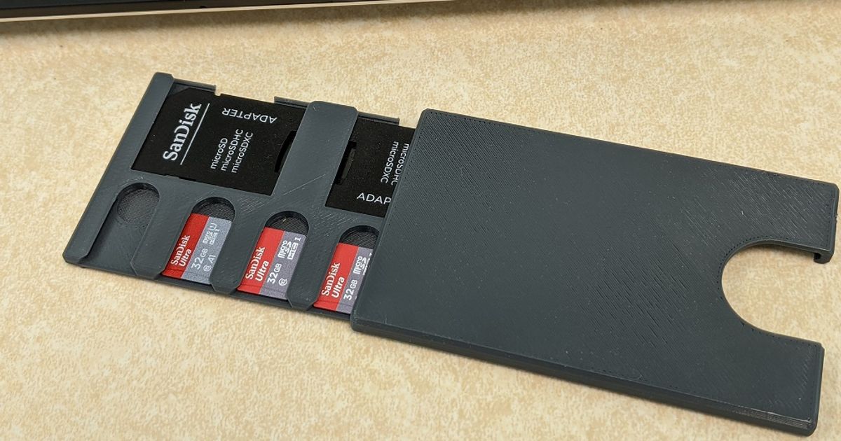 USB Stick Flash Drive SD Card Organizer Holder 3D Printed Office Organization! 