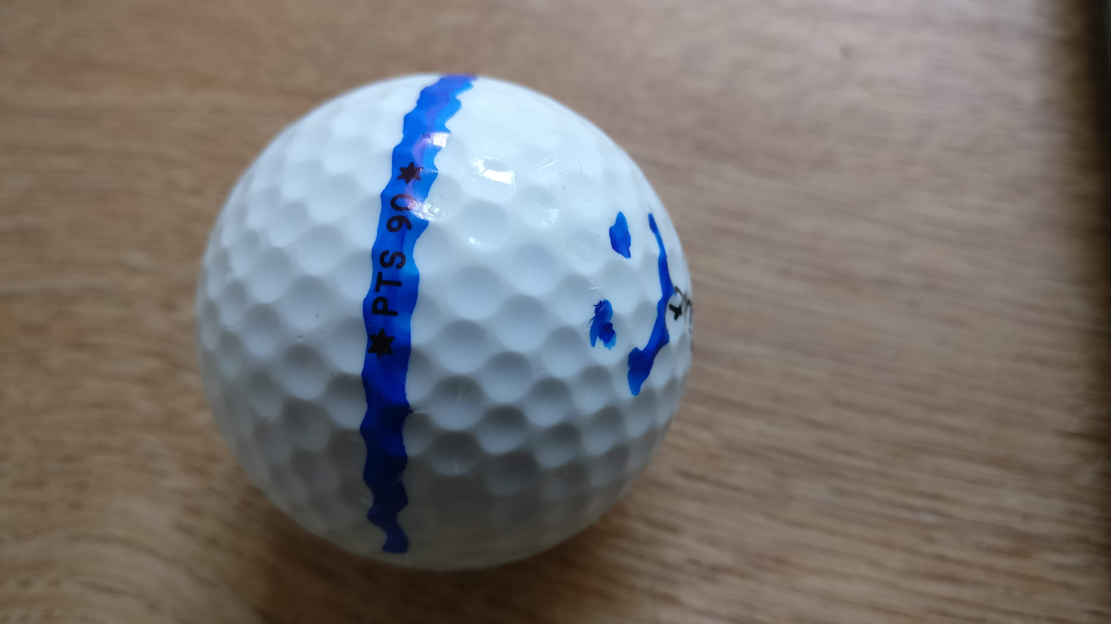 Golf Ball Line Stencil by quannten Download free STL model