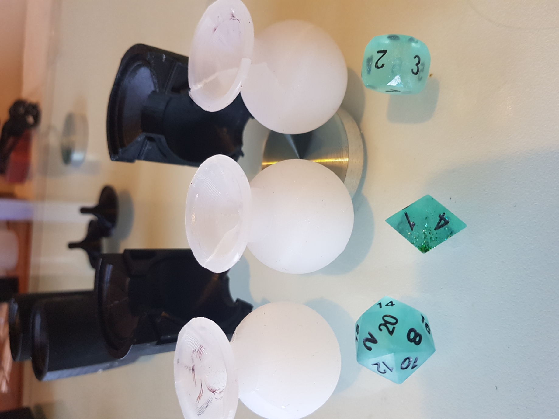 Positive Polyhedral Dice Mold Remix