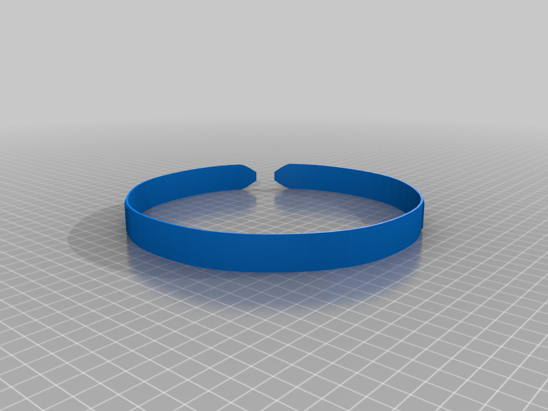 scuba mask strap + clip by unwohlpol Download free STL model