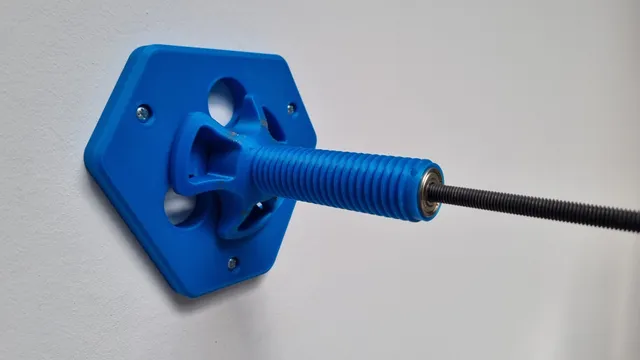 Bigger wallplate mount for universal spool holder, better for gypsum walls