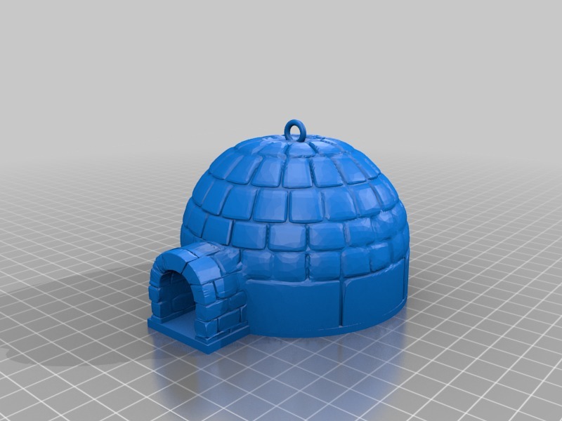 Igloo Ornament