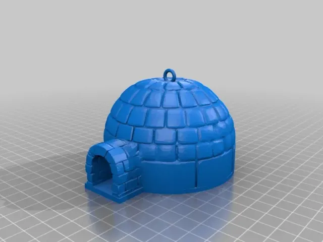 Igloo Ornament