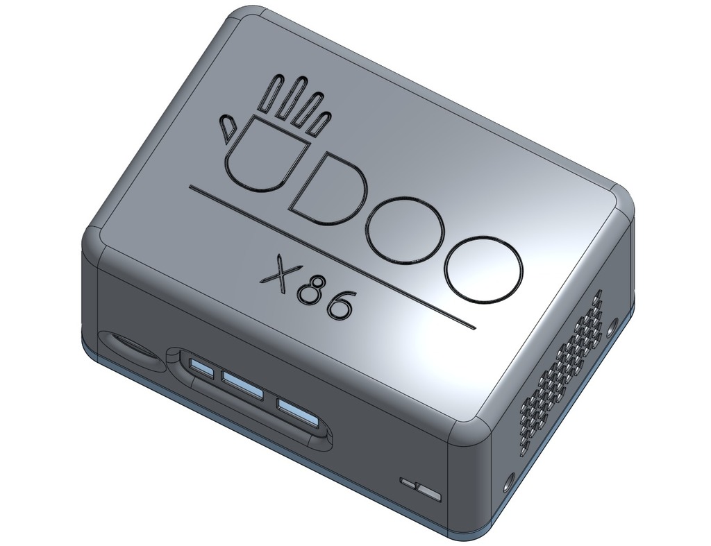 Miniatura 4 do modelo 3D UDOO x86 Case