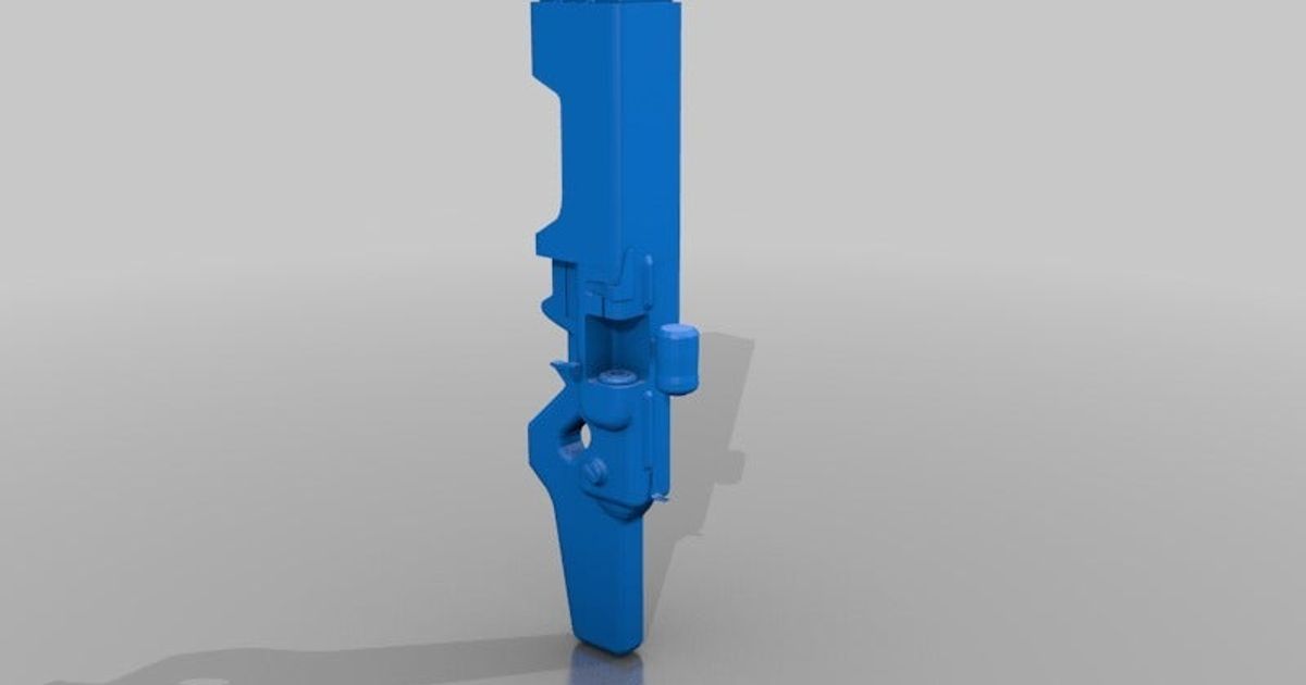 Institute Laser Rifle Fallout 4 by MacNite Download free STL model