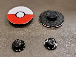 crocs jibbitz button by chany | Download free STL model | Printables.com