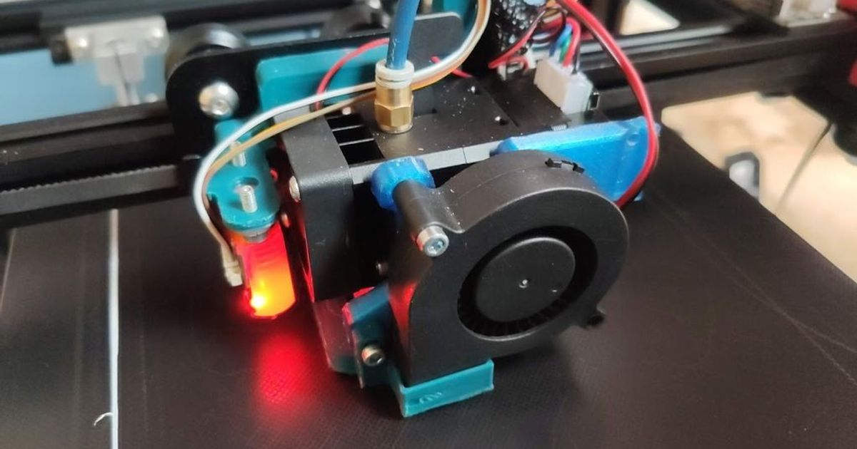 Biqu H2 5015 fan adapter with BLTouch by mnul Download free