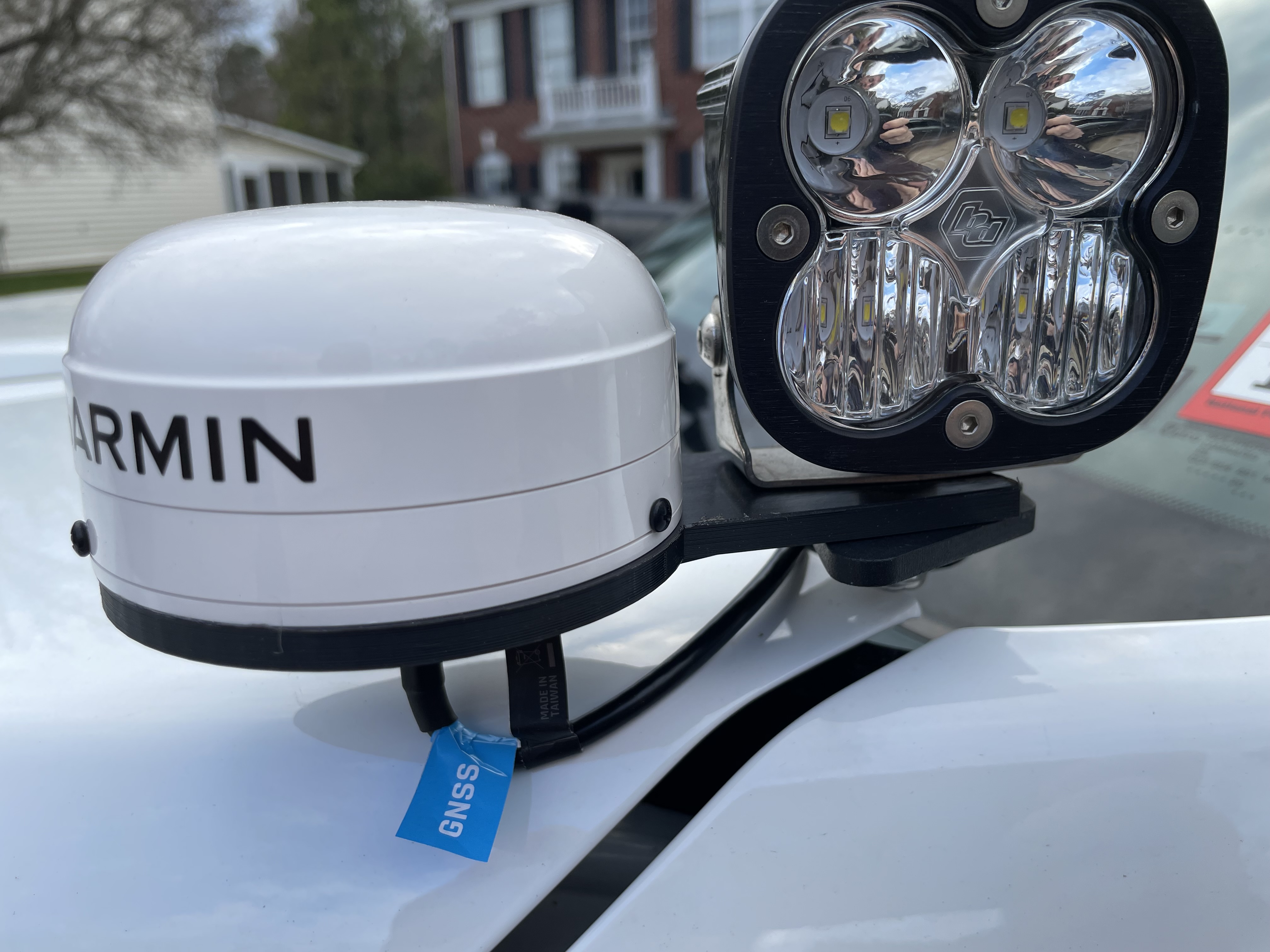 Garmin External gps antenna mount for ditch light by darksideoverland