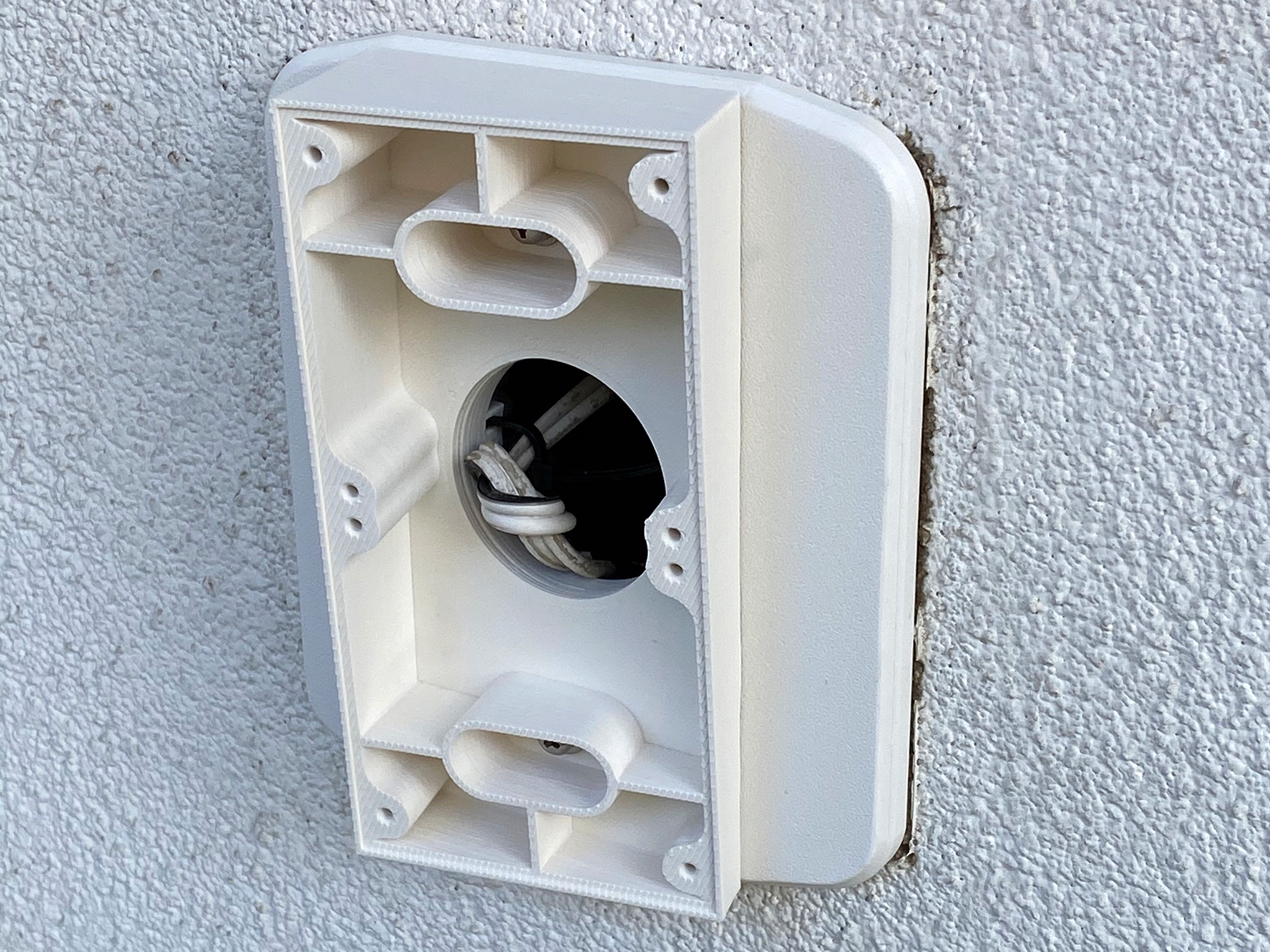 Ring Doorbell 3 Angle Wedge by Paul Arden Download free STL model