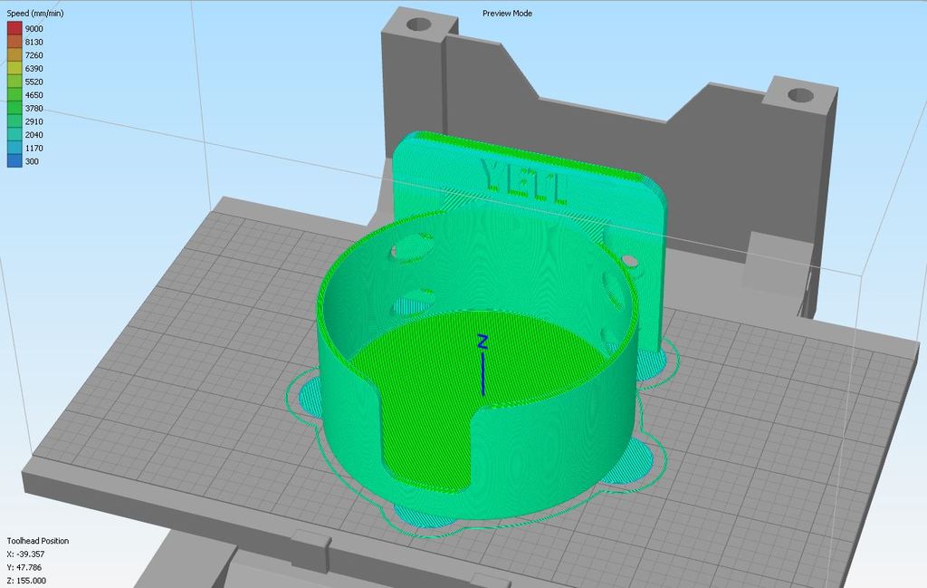Yeti coffee mug pegboard holder by Nerd Alert 3D Labs Download free