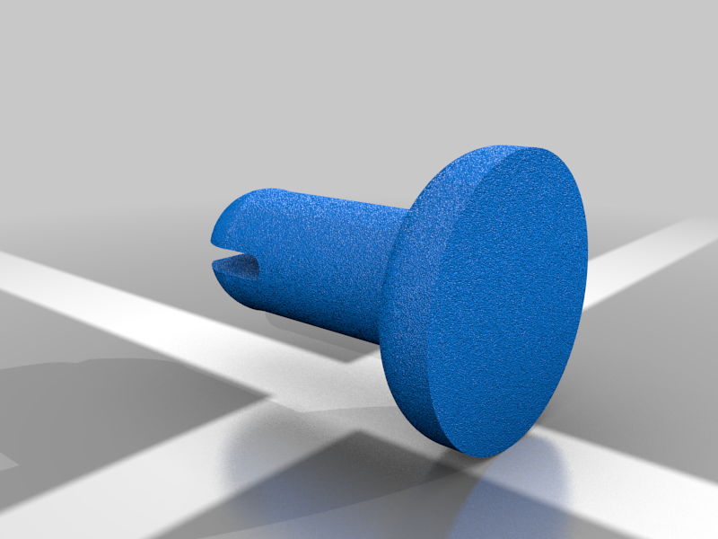 Yeti coffee mug pegboard holder by Nerd Alert 3D Labs Download free