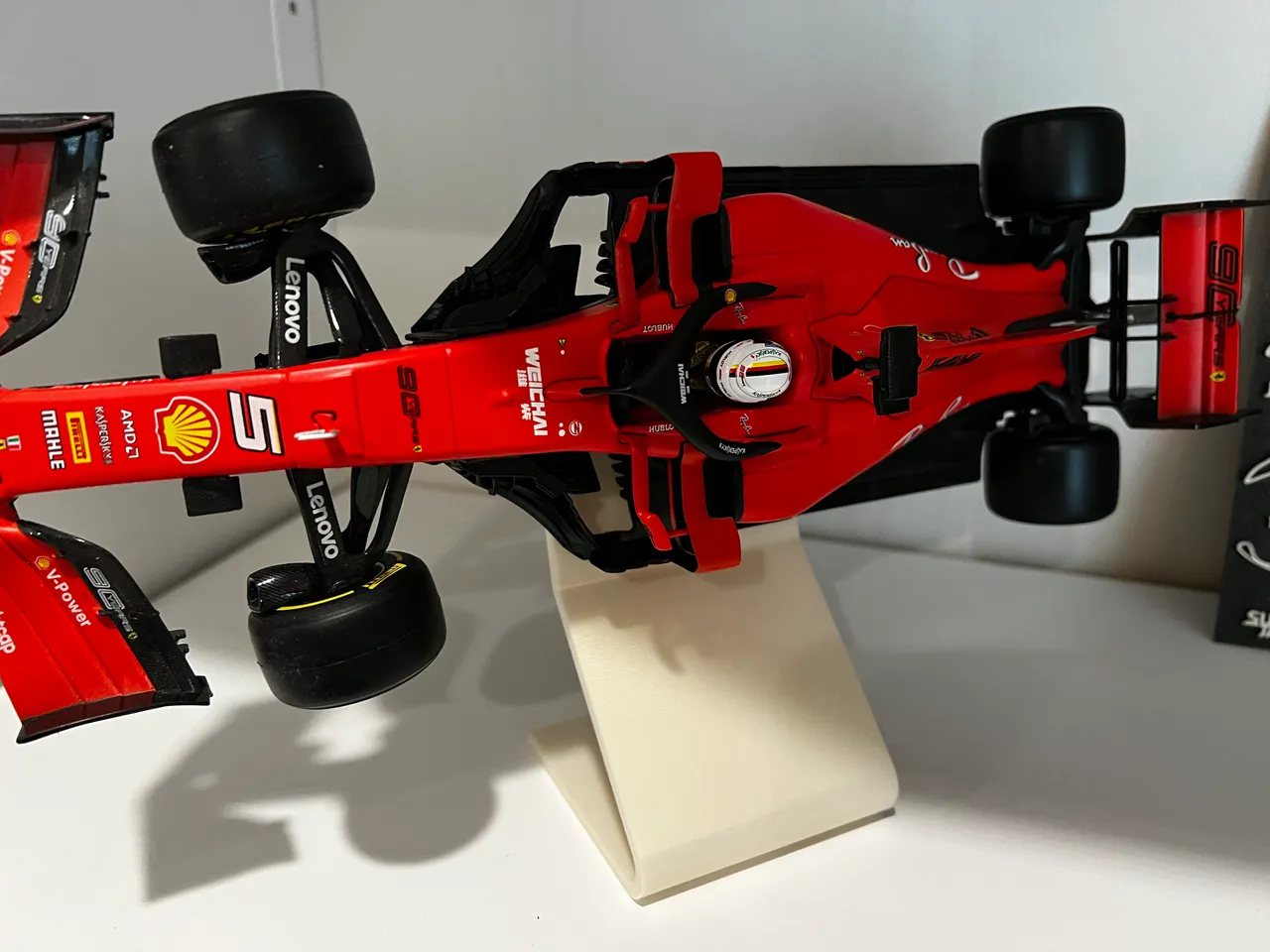 Stand for Burago 1/18 Formula 1 Car Model by DoubleH, Download free STL  model