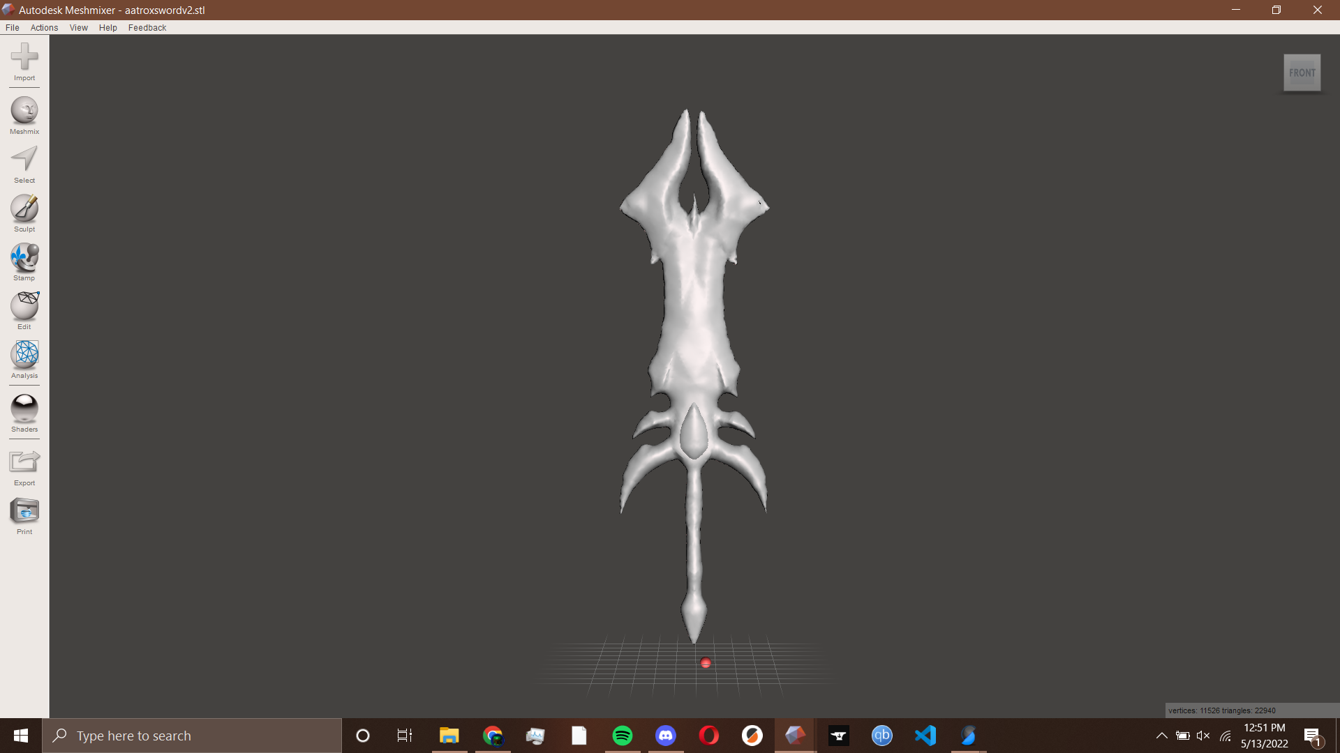 Aatrox's Sword from League of Legends