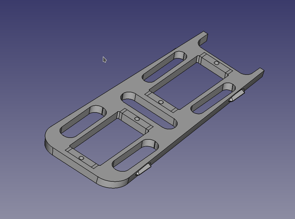 Lukisegler (electric RC glider) update Servoplate for 9g (Mini