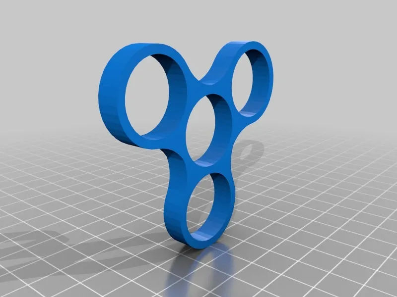 Free OBJ file Snidget Spinner 👌・3D printable model to download