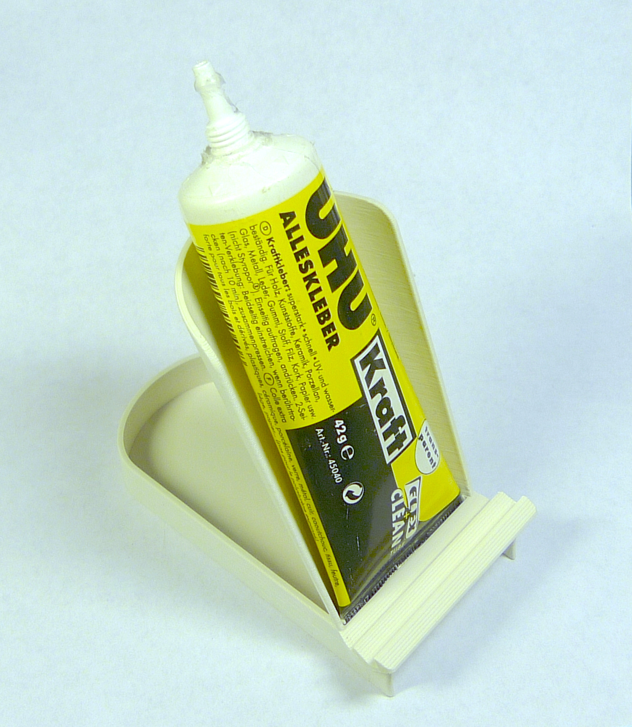 Adhesive stand, glue holder by Goto Dengo Download free STL model