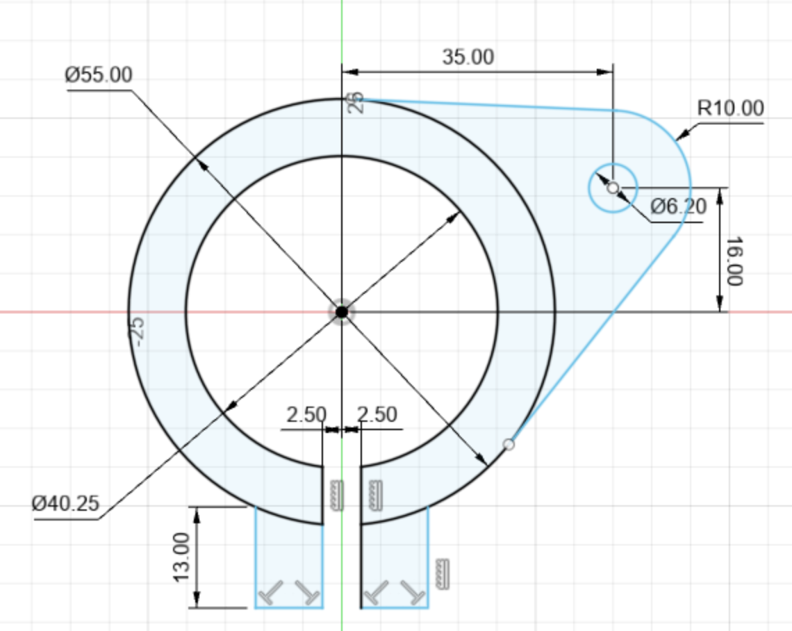 Depth stop bracket for drill press by Niels_D Download free STL model