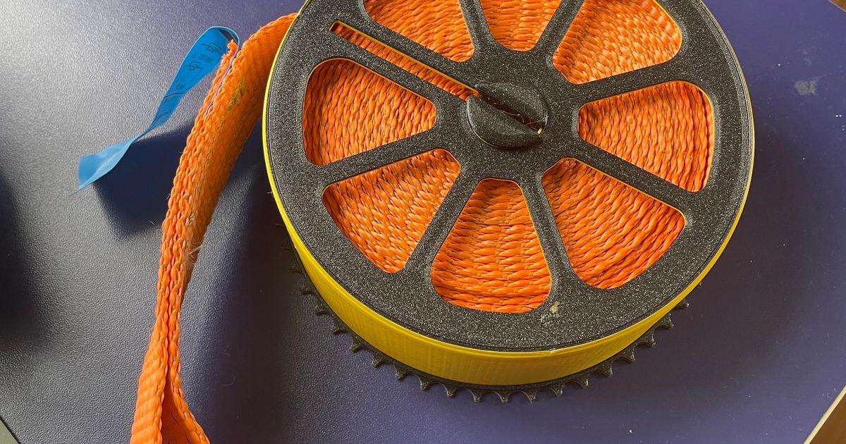 Ratchet strap winder for larger strap by clarke Download free STL