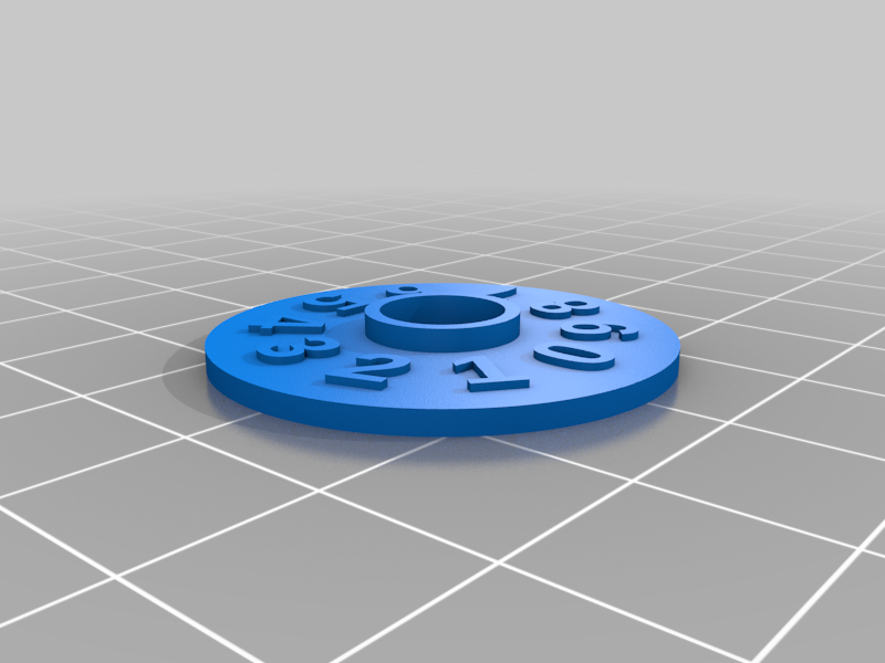 Health Dial (0-39) by Luke | Download free STL model | Printables.com