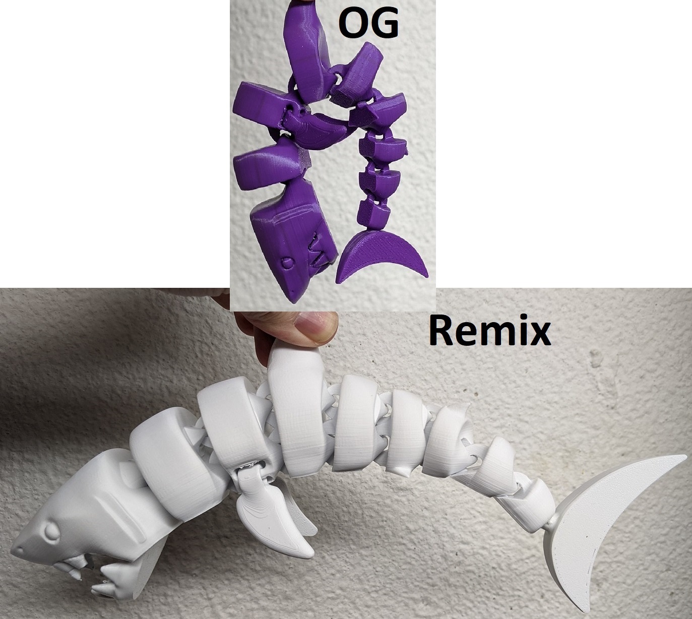 Reinforced Articulated Shark