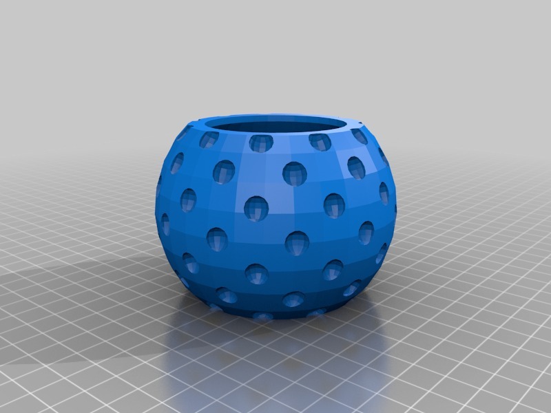 Spherical Dimpled Planter — thumbnail 2