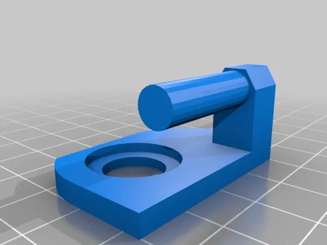Hinge for toilet seat