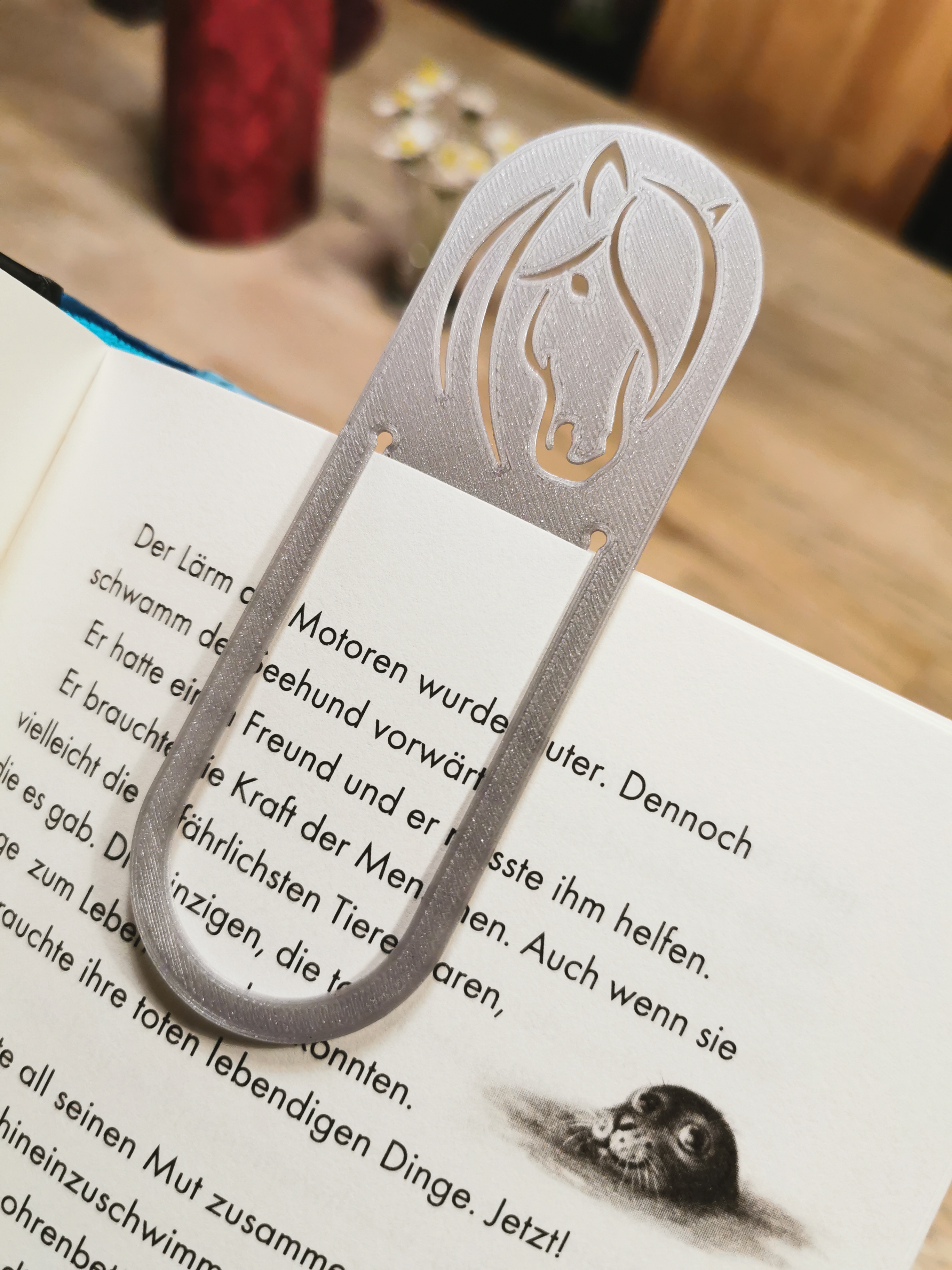 Miniatura 2 do modelo 3D Horse Bookmark
