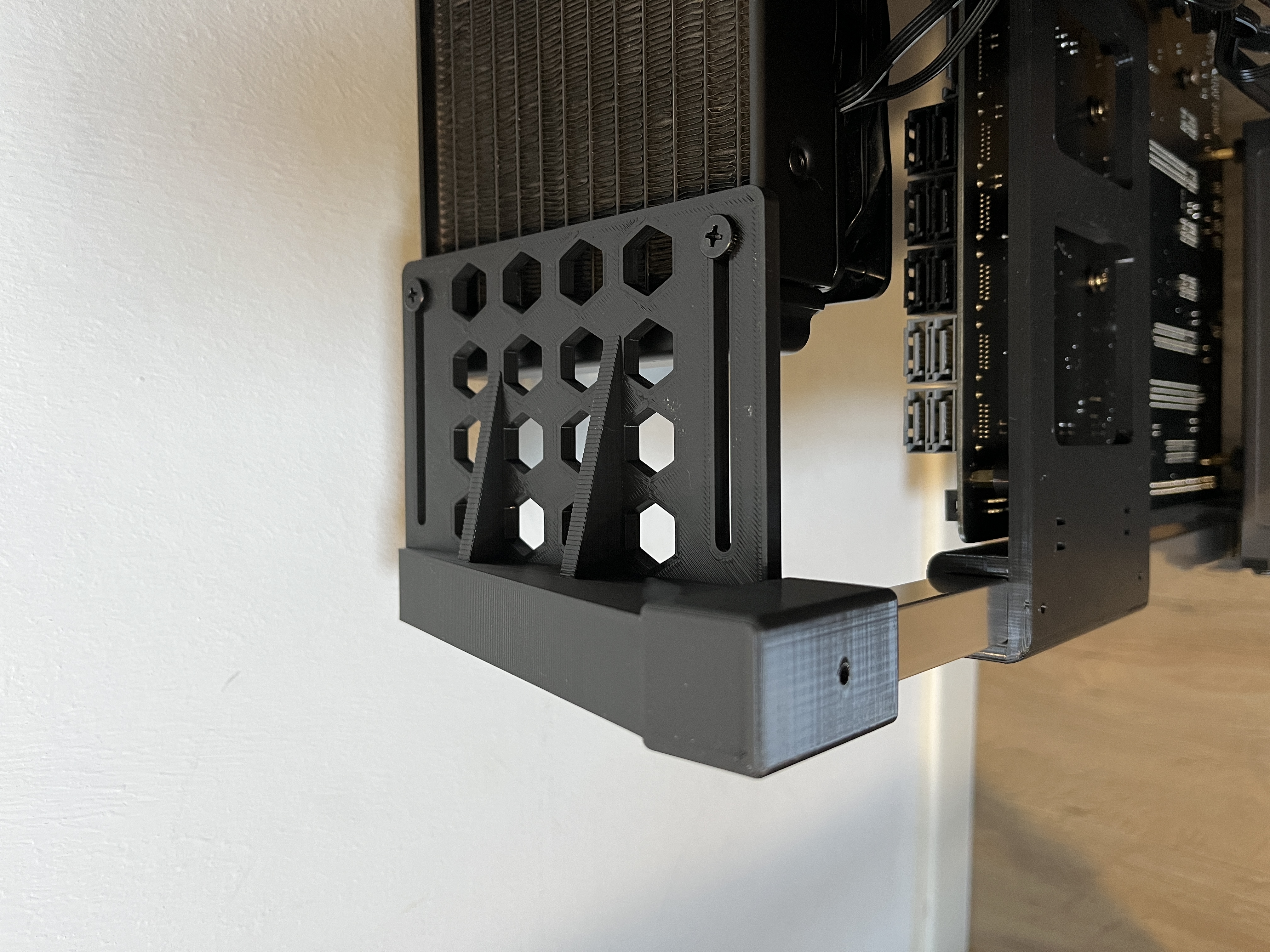 Miniatura 8 do modelo 3D Full ATX PC Bench / PC Case